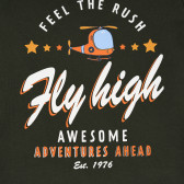 Памучна блуза Fly High Name it 378294 2