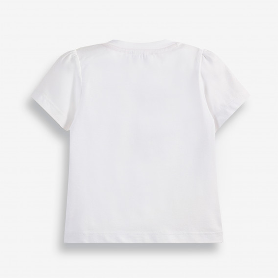 Тениска за бебе, бяла PIPPO&PEPPA 378384 2