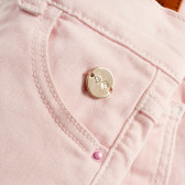 Памучни дънки за бебе, розови PIPPO&PEPPA 378421 3
