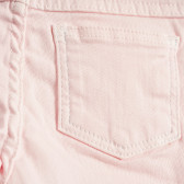 Памучни дънки за бебе, розови PIPPO&PEPPA 378422 4