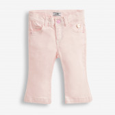 Памучни дънки за бебе, розови PIPPO&PEPPA 378423 