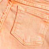 Памучни дънки за бебе, оранжеви PIPPO&PEPPA 378430 4