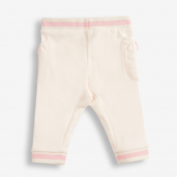 Комплект суитшърт и панталон за бебе, розови PIPPO&PEPPA 378479 4