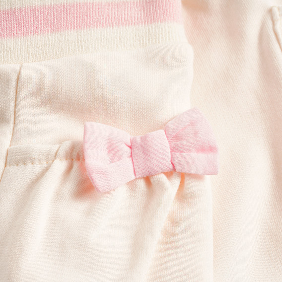 Комплект суитшърт и панталон за бебе, розови PIPPO&PEPPA 378480 7