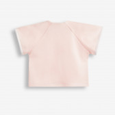 Комплект тениска и къси панталонки за бебе, розови PIPPO&PEPPA 378483 2