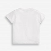 Тениска с графичен принт от органичен памук за бебе, бяла PIPPO&PEPPA 378531 2