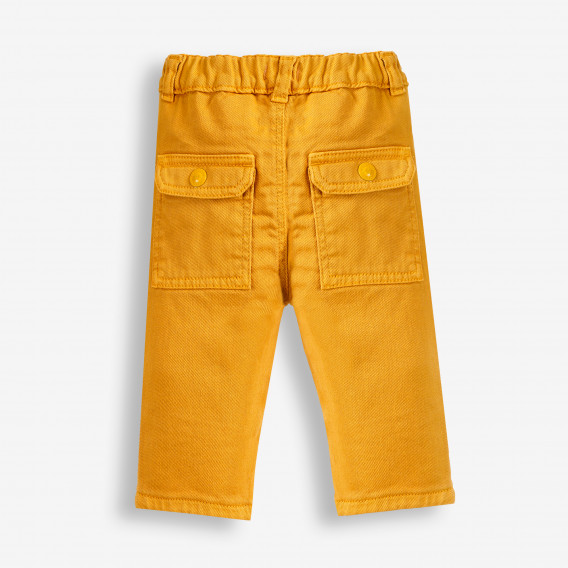 Памучни панталони за бебе, оранжеви PIPPO&PEPPA 378547 2
