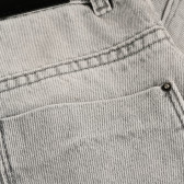 Дънкови къси панталони от памук, сиви X&Y 378713 4