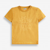 Тениска от ограничен памук, оранжева X&Y 378736 