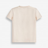 Тениска от ограничен памук, бяла X&Y 378739 2