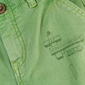Памучни карго панталони, зелени X&Y 378757 3