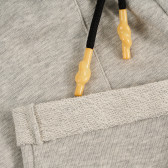 Спортен панталон с връзки от органичен памук, сив X&Y 378763 4