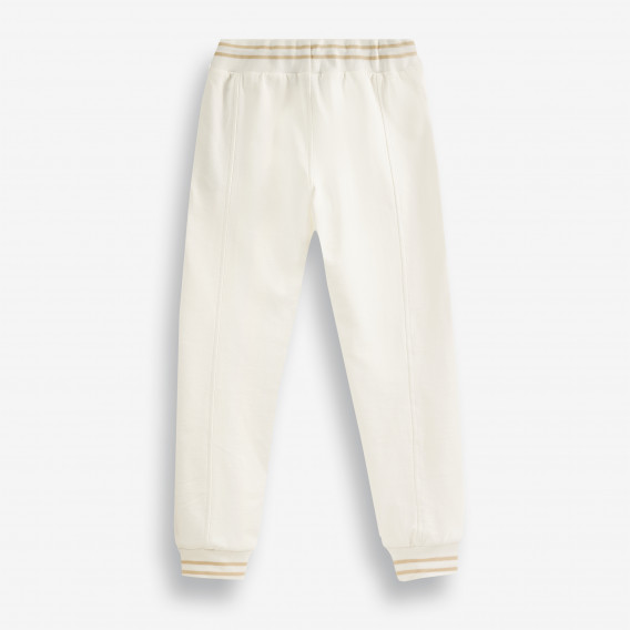 Спортен панталон от органичен памук, бял X&Y 378765 2