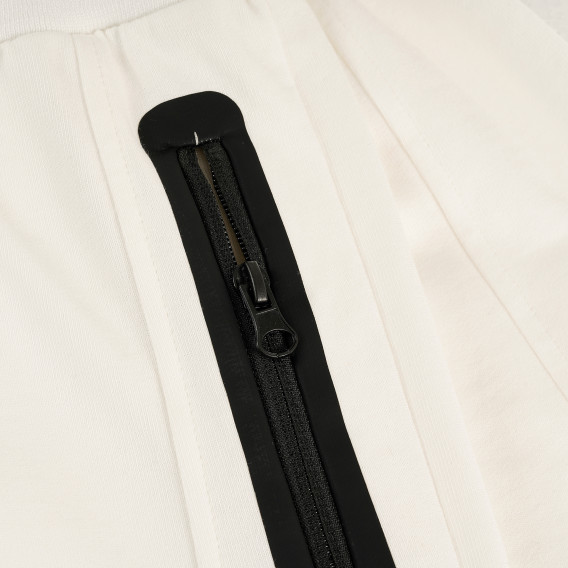 Спортен панталон от органичен памук, бял X&Y 378766 3