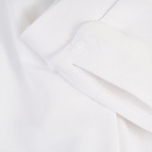 Спортен панталон от органичен памук, бял X&Y 378771 4