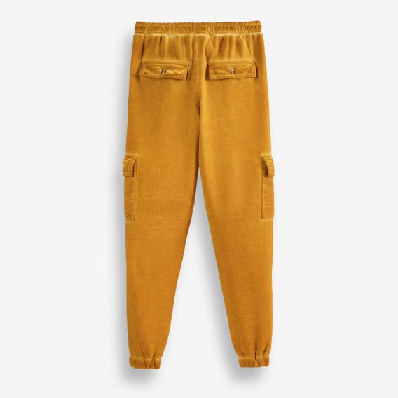 Спортни панталони от органичен памук, оранжеви X&Y 378773 2