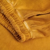Спортни панталони от органичен памук, оранжеви X&Y 378775 4