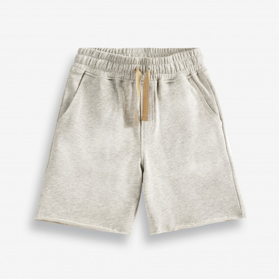 Къси панталони от органичен памук, сиви X&Y 378780 