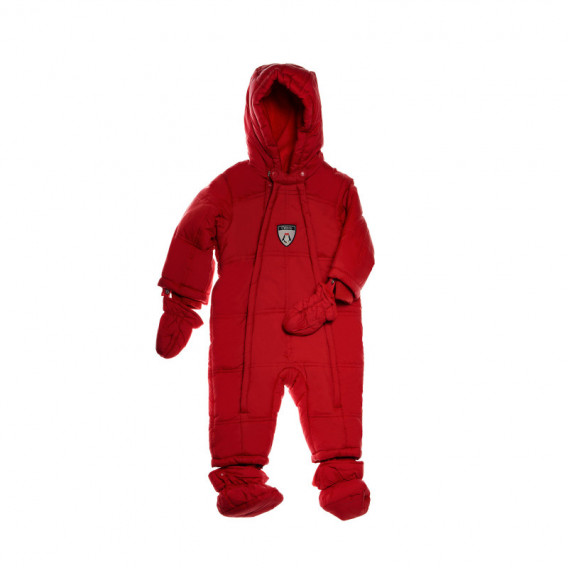 Космонавт за бебе - унисекс, червен Chicco 37880 