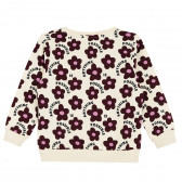 Комплект от две ватирани блузи с щампа на цветя Name it 378895 3