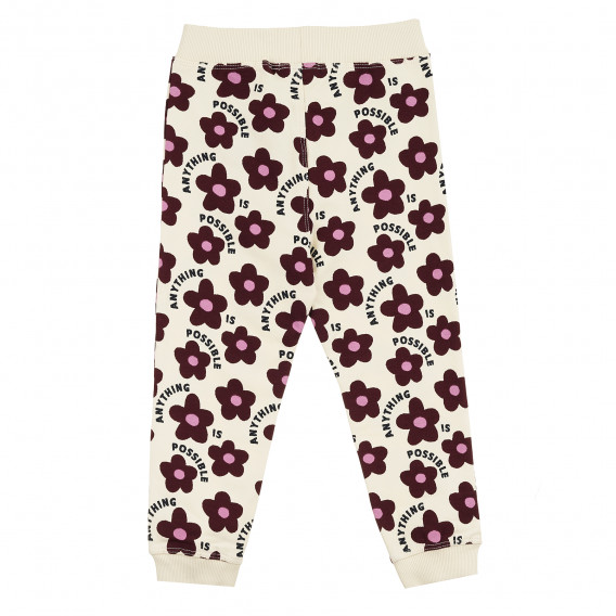 Комплект спортни панталони от органичен памук за бебе, многоцветен Name it 378902 3