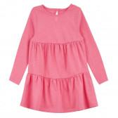 Разкроена рокля за бебе, розова Name it 378913 