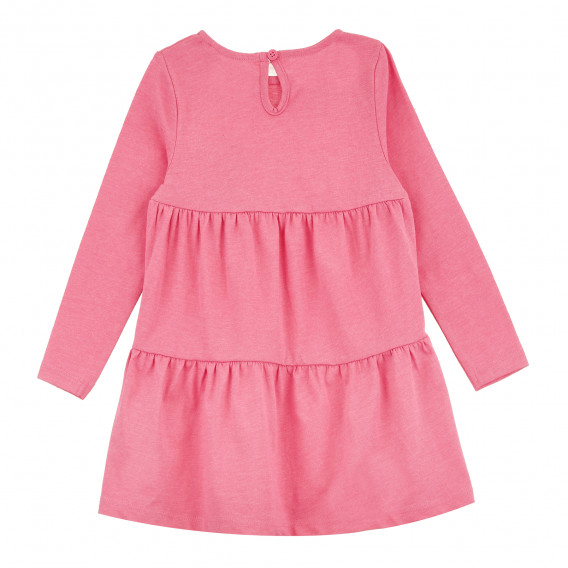 Разкроена рокля за бебе, розова Name it 378916 4