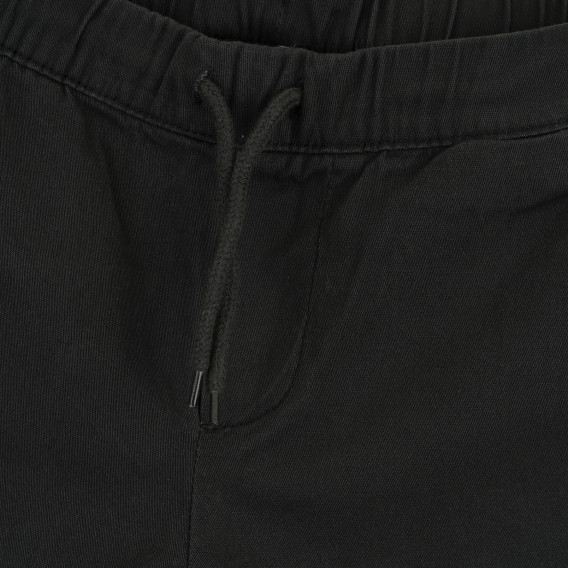 Памучен спортен панталон, черен Jack & Jones junior 378931 2