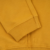 Спортен панталон от органичен памук Play more за бебе, оранжев Name it 378944 3