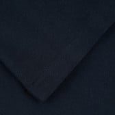 Памучна блуза с името на бранда и щампа, тъмносиня Jack & Jones junior 378984 3