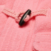 Палто за бебе с цип и копчета, розово Chicco 37908 3