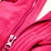 Палто с два джоба и качулка за бебе момиче, цикламa Chicco 37916 5