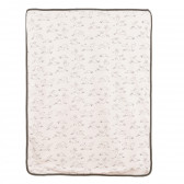 Памучно двулицево одеяло, кафяво и бяло Boboli 379355 2