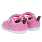 Кецове за бебе от текстил, розови Beppi 379383 3