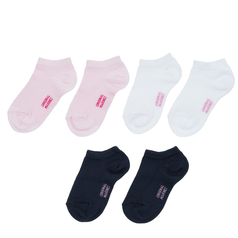 Ниски чорапи за кецове, многоцветни  379415