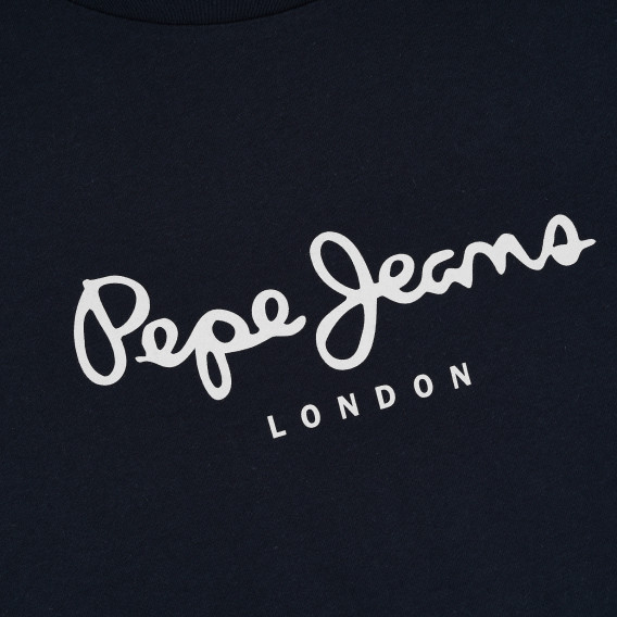 Тениска с къс ръкав и лого на бранда Pepe Jeans 379581 2