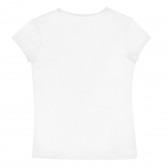 Тениска с къс ръкав и логото на бранда, бяла Pepe Jeans 379633 4