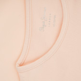 Тениска с лого на бранда, розова Pepe Jeans 379640 3