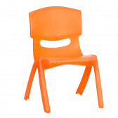 Детско столче 31x35xh48см, оранжево Horecano Kids 379818 