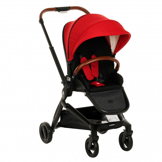 Бебешка количка 3-в-1 ZIZITO Harmony Lux, червена ZIZITO 379911 3