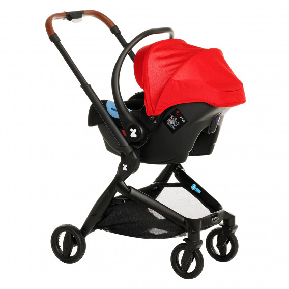 Бебешка количка 3-в-1 ZIZITO Harmony Lux, червена ZIZITO 379933 25