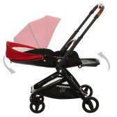 Бебешка количка 3-в-1 ZIZITO Harmony Lux, червена ZIZITO 379948 39