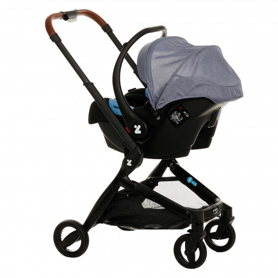 Бебешка количка 3-в-1 ZIZITO Harmony Lux, сива ZIZITO 380000 18