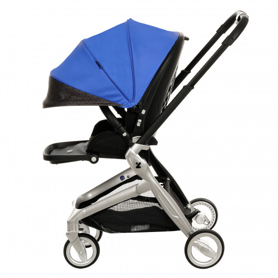 Бебешка количка 3-в-1 ZIZITO Harmony Lux, кожена, синя ZIZITO 380024 3