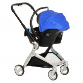 Бебешка количка 3-в-1 ZIZITO Harmony Lux, кожена, синя ZIZITO 380041 22
