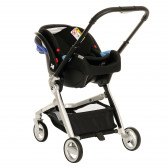 Бебешка количка 3-в-1 ZIZITO Harmony Lux, кожена, синя ZIZITO 380043 24