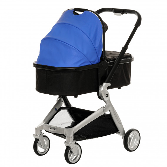 Бебешка количка 3-в-1 ZIZITO Harmony Lux, кожена, синя ZIZITO 380046 8
