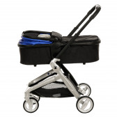 Бебешка количка 3-в-1 ZIZITO Harmony Lux, кожена, синя ZIZITO 380047 26