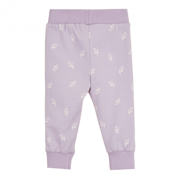Памучни панталони, лилави Pinokio 380647 4