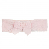 Плетена лента за коса с панделка за бебе, розова Chicco 380683 